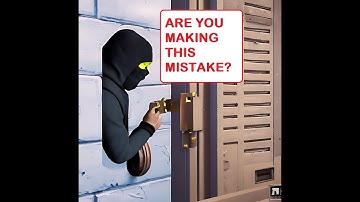 Shocking Home Security Mistakes You