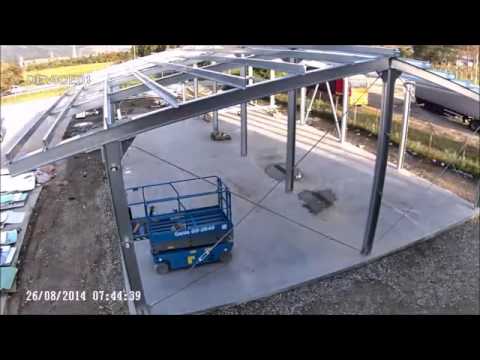 Video: Prefabricirani metalni hangar: projekti, izgradnja
