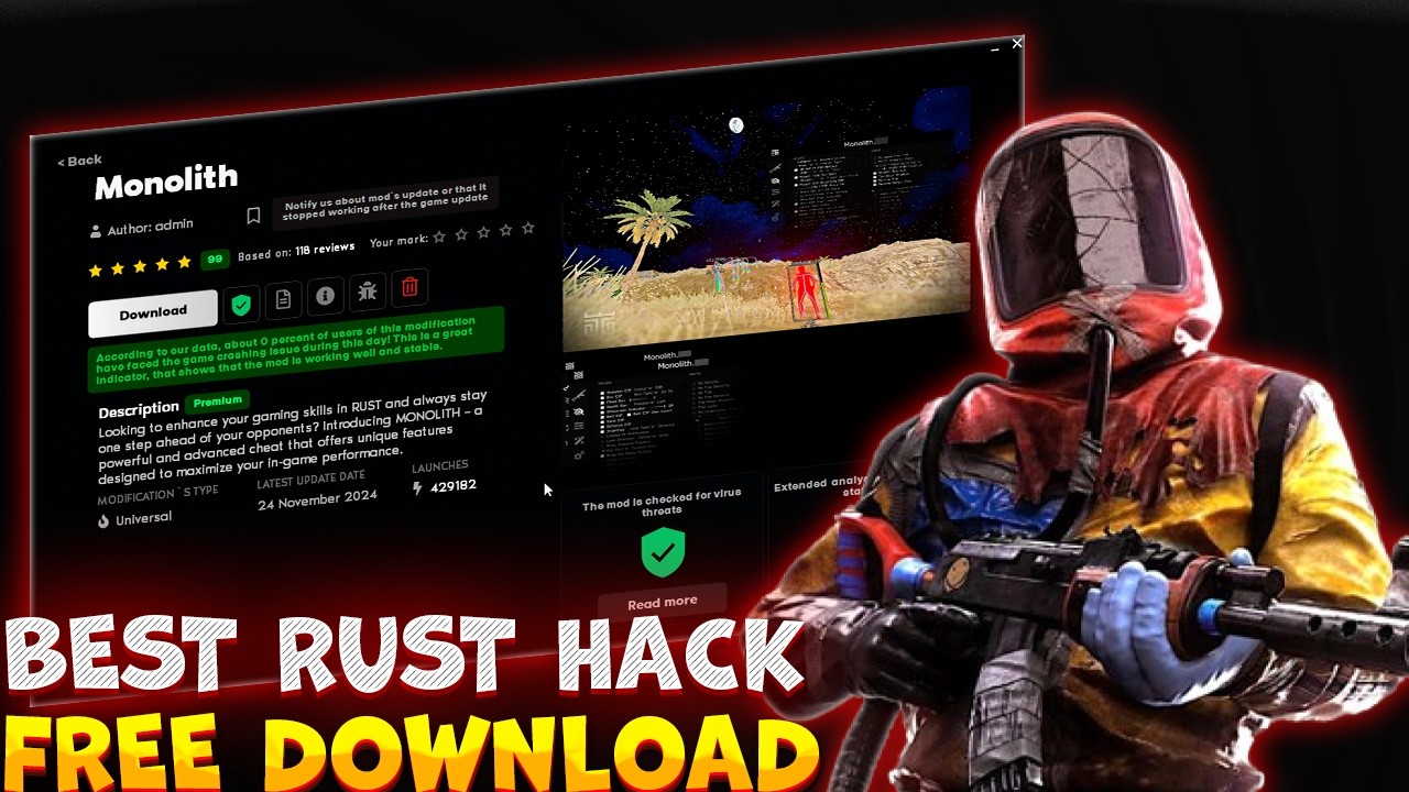 [BEST 2026] RUST CHEAT | RUST UNDETECTED HACK [NEW] | UPDATED VERSION ...