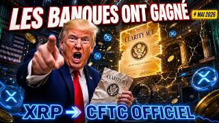 ⚡ OFFICIEL : Le Texte de la Clarity Act Est Publié — XRP Passe à la CFTC, les Banques Gagnent