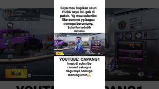 BAGI” AKUN PUBG GRATIS🙌#fyp #viral #gamer #tiktok #mobilelegends #story #jesnolimit #shorts