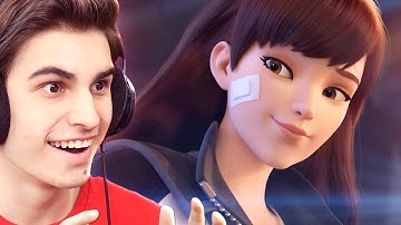 Overwatch DVA Short REACTION! | "Shooting Star"