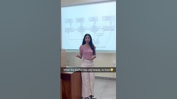 Subscribe for more coding tips⬆️Teacher is pretty but have no brain🤣 #programming #ai #java #cs#html