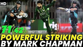 Powerful Striking By Mark Chapman | Pakistan vs New Zealand | 4th T20I 2023 | PCB | M2B2A