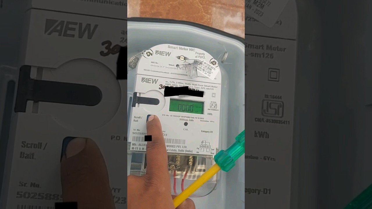 NEW SMART METER WITH GPRS