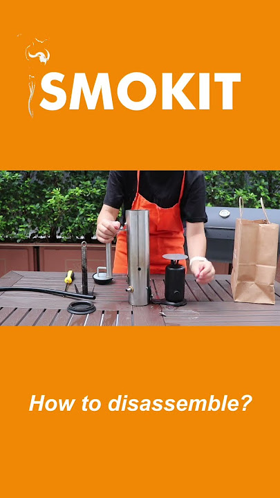How to disassemble SMOKIT? #smokegrill