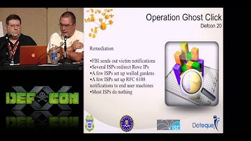 DEF CON 20 Hacking Conference Presentation By Paul Vixie and Andrew Fried   The DCWG Debriefing   Ho