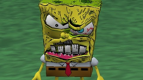 The Simpsons Hit & Run - Alternate SpongeBob Costumes