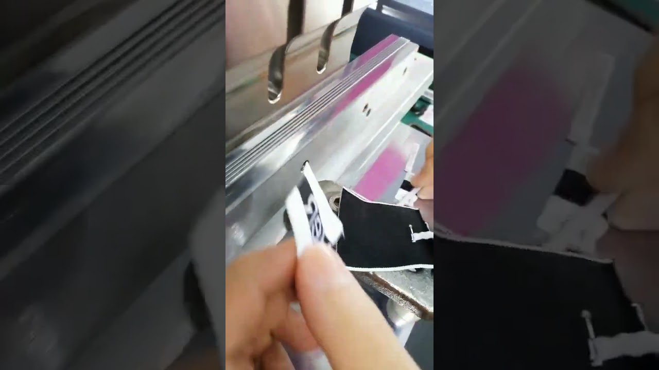 🎥 Ultrasonic Nylon Label Cutting — Fray-Free, Clean, and Efficient!