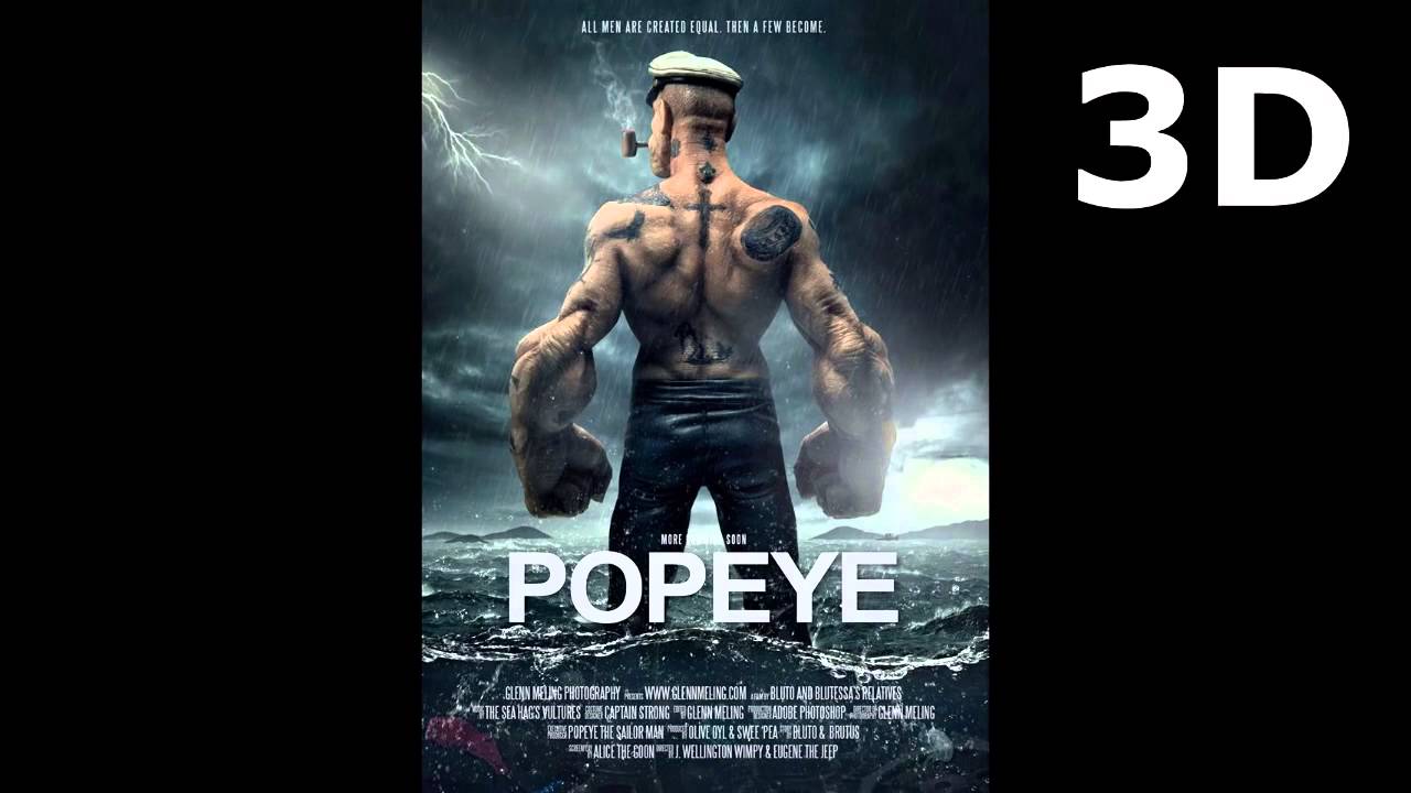 Popeye The Sailor Movie 3D 2016 - YouTube