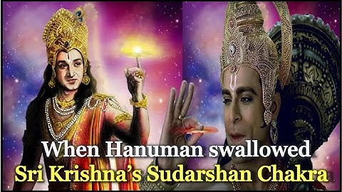 Hanuman vs Krishna