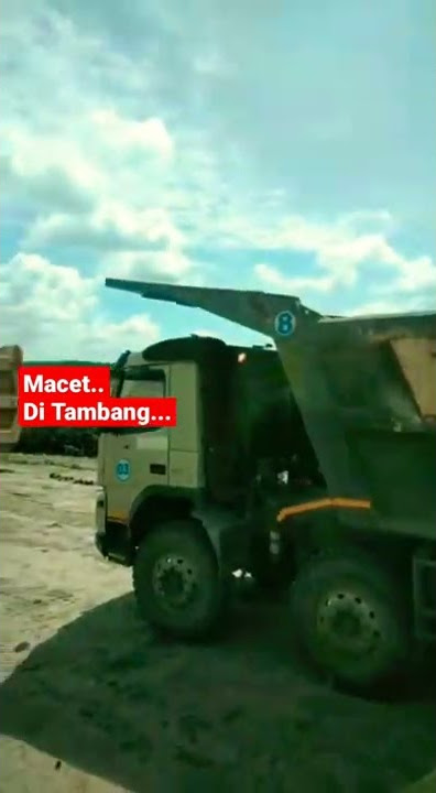 Macet di Tambang.. ‼️ SKT sany & DT volvo #channelkepitingbaja #bantusubscribe