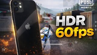 PUBG Mobile TDM on iPhone 11 🔥 HDR 60 FPS | Real Performance 2025
