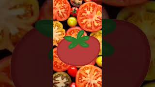 tomato! 🍅 #art #gif #tomato #artist #trending #foryou #gif #cute #fun #food #red #green