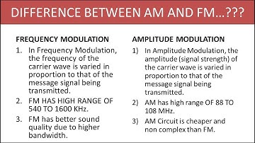 difference between fm and am||explanation||easy||PUHAnTONS