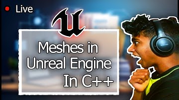 Meshes in Unreal Engine in C++ |100 days of C++ (Days 92/100) | 250 Days of Programming (Day 98/250)