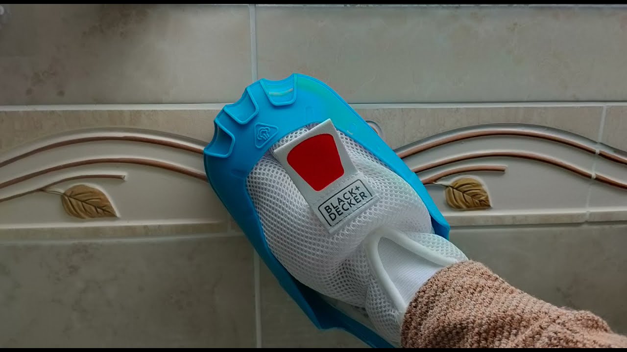 teste nettoyeur vapeur black & Decker sur mes armoir de cuisine et carlage de cuisine 😍😍😍😍