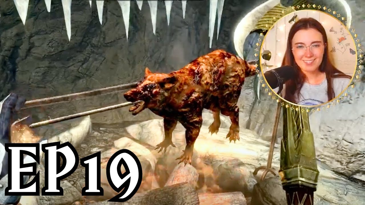 Playing SKYRIM for the first time! ep 19 🐉 let's play Elder Scrolls V ...