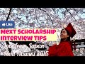 How to prepare for MEXT Scholarship Interview Tips 2021 |study in japan  monbukagakusho scholarship