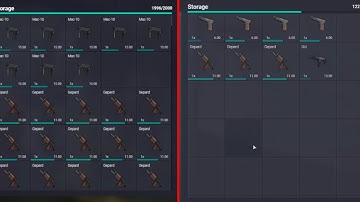 RUST and GG have this many guns compared