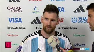 "WHAT ARE YOU LOOKING AT, F0OL?" | LIONEL MESSI, on fire after the victory vs. Netherlands