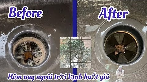 Clean the sink/Mẹo làm sạch, khử mùi hôi, & ngừa nghẹt bồn rửa chén; con học nói nhận biết màu sắc😁