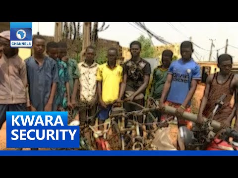 NSCDC Parades Suspects Behind Cable Vandalisation In Kwara