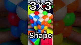 Rubik’s Cubes From Level 1 to 100 (Part 3) #shorts
