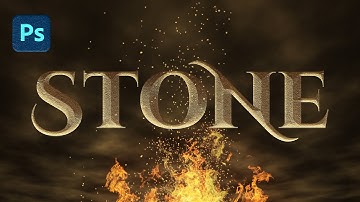 How to Create a Medieval Cinematic Stone Text Effect in Photoshop