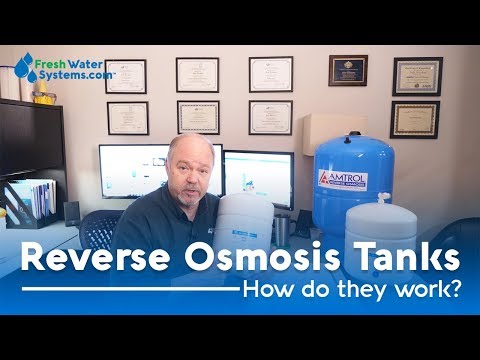 Video: Hvad gør tanken i et omvendt osmosesystem?