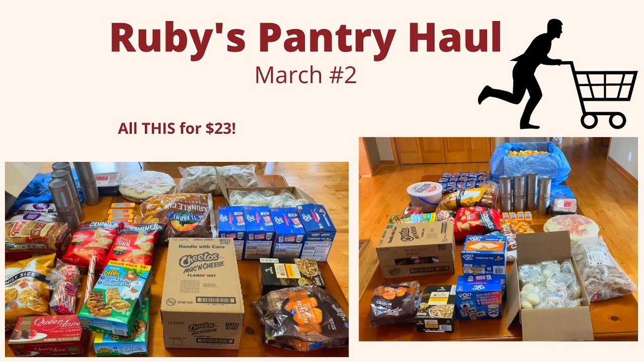 March #2 Ruby’s Pantry Haul - YouTube