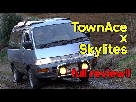 1995 Diesel TownAce w/ Skylites 4WD Full Review!!