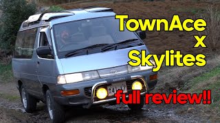 1995 Diesel TownAce w/ Skylites 4WD Full Review!!