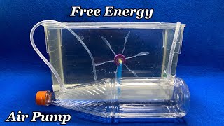 DIY-How to make Free Energy Air Pump & water wheel