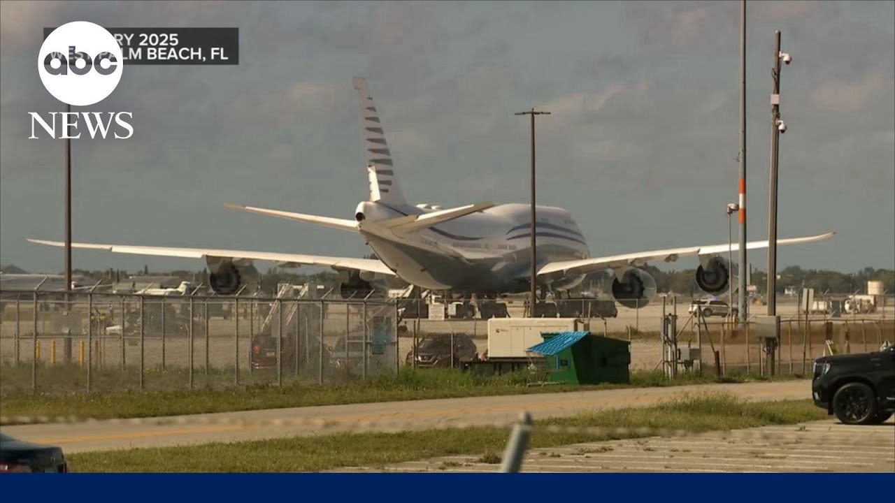 Trump gifted luxury plane ahead of Middle East trip - YouTube