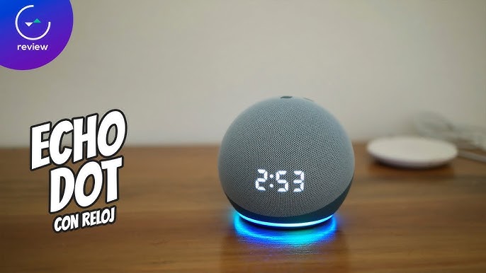 Reseña Echo Dot con reloj 4ta generación (2020): Características