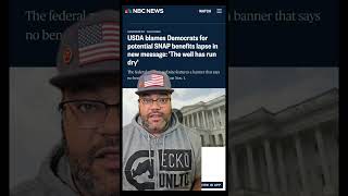 40 million Americans are about to lose SNAP benefits because Democrats keep voting no