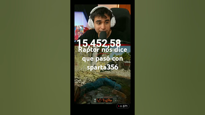 Raptor nos dice que pasó con sparta356 #raptorgamer#sparta356