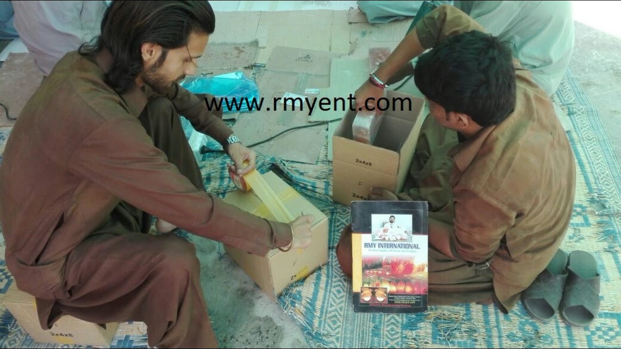 RMY Himalayan Salt Tiles,  Production And Packing , 2x4x6, 2x8x10