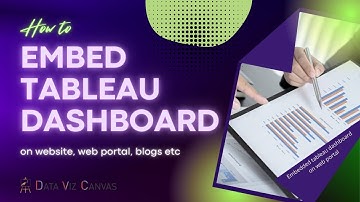 Tableau-dashboard insluiten op website | Webpagina | Portaal | Blog