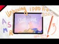 🍎  IPAD PRO 11" 2020 Unboxing + Apple pencil + Accessories [ASMR] Chill with me