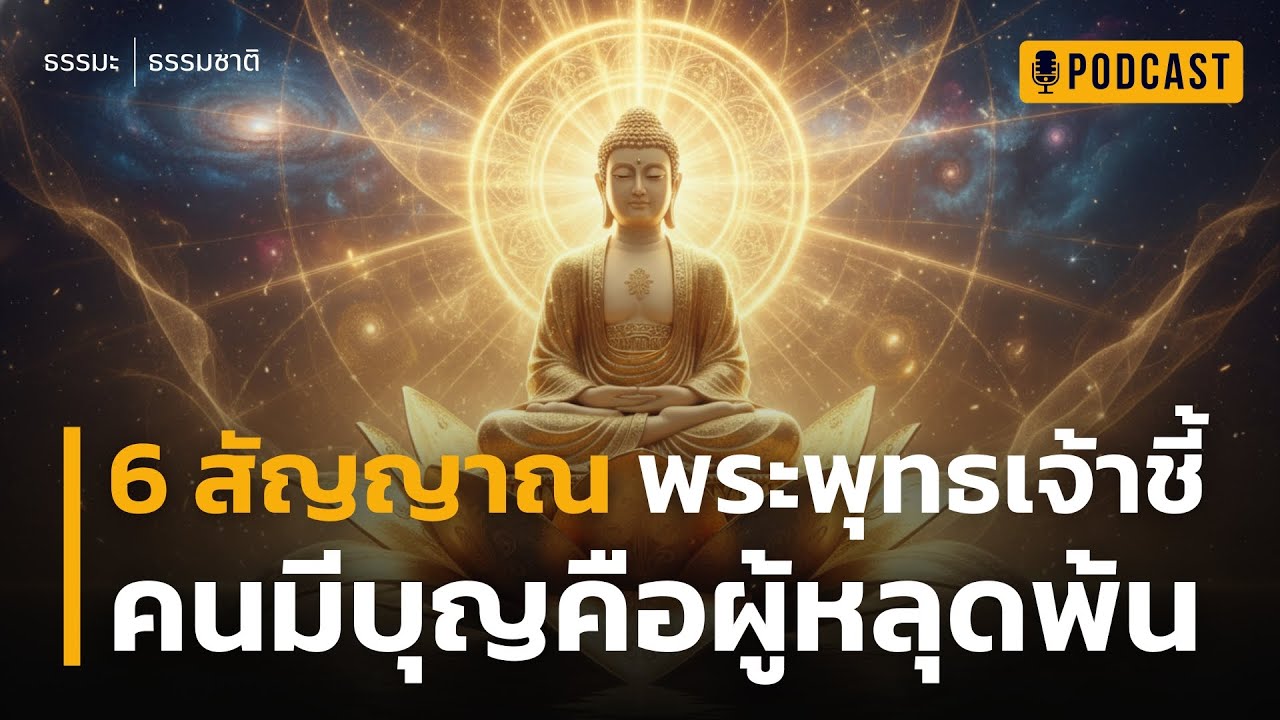 6 สัญญาณ ที่พระพุทธเจ้าชี้ คนมีบุญคือผู้หลุดพ้น | 6 สัญญาณที่ยืนยันว่า คุณคือ ผู้มีบุญ มาตั้งแต่ต้น