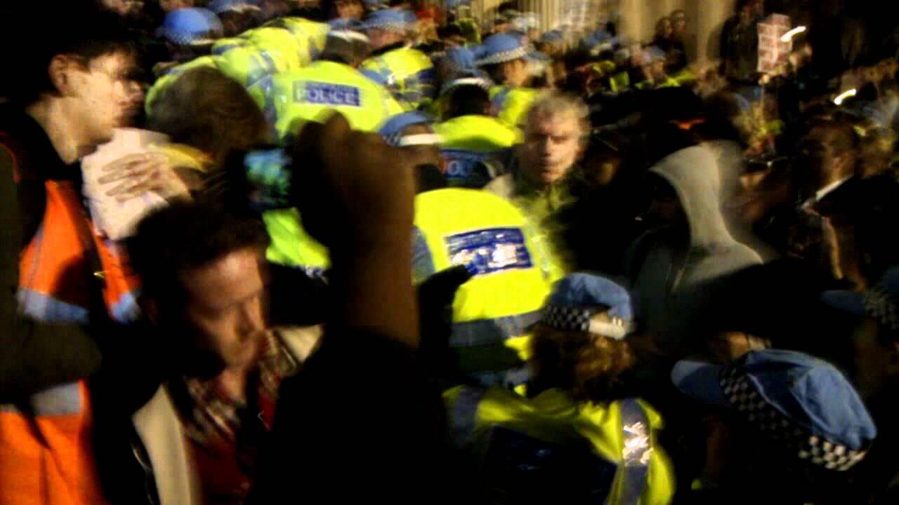 Occupy London protests and occuption - Video 3 - 15th October 2011 