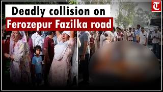 Punjab accident: 8 killed, several injured as pickup van collides with truck on Ferozepur road