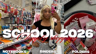 BACK TO SCHOOL SUPPLIES SHOPPING at Target 2026 📚✨ Come Shop With Me + HUGE School Haul!