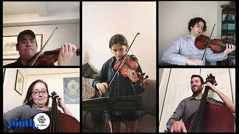 Bach at Home: Minuet 2 by Youth Orchestra of St. Luke's