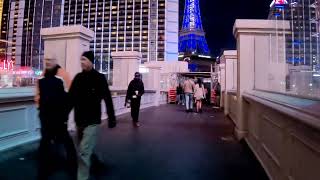 Las Vegas Street Performers (Busking) And Crazy Busy Night I Las Vegas 4K