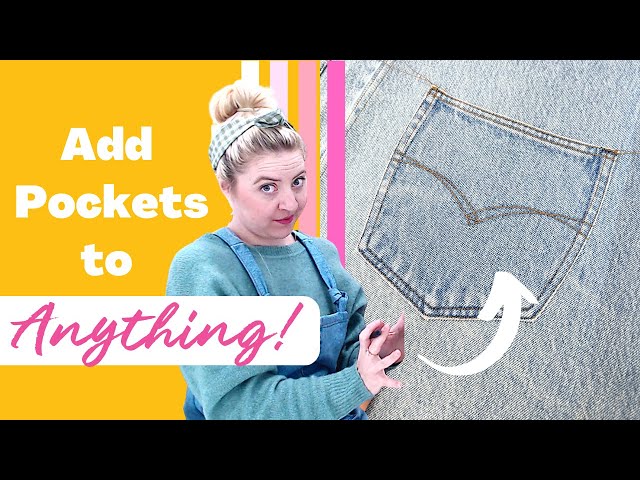 Teach Yourself to Sew: Patch Pockets 