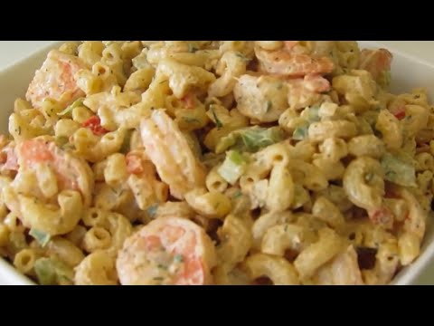How to make Seafood Salad | Shrimp Macaroni Salad