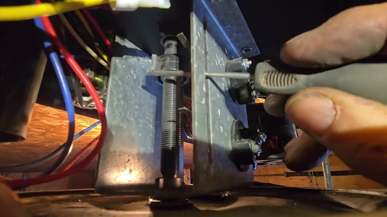 garage door broken lift travel switch